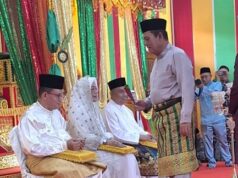 Gubernur Ansar Berhalal Bihalal dan Lepas Calon Jamaah Hajii dari LAM Kepri