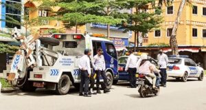 23 Kendaraan Ditindak saat Dishub Batam Gelar Razia Parkir Liar