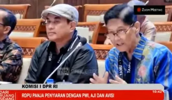 Dialog Komisi 1 DPR RI – PWI: Jurnalis Soroti Pasal Bermasalah