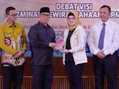 Wakil Gubernur Kepri Hadiri Musda HIPMI dan Seminar Kewirausahaan di Kampus UMRAH Wakil Gubernur Kepulauan Riau Nyanyang Haris Pratamura menghadiri Musyawarah Daerah (Musda) Himpunan Pengusaha Muda Indonesia (HIPMI) Kepulauan Riau sekaligus Seminar Kewirausahaan yang digelar di Aula Universitas Maritim Raja Ali Haji (UMRAH),