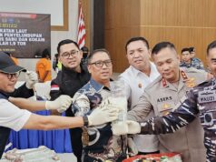 Wagub Kepri Nyanyang Apresiasi TNI AL: Gagalkan Penyelundupan 1,9 Ton Narkotika di Batam