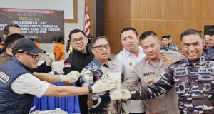 Wagub Kepri Nyanyang Apresiasi TNI AL: Gagalkan Penyelundupan 1,9 Ton Narkotika di Batam