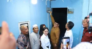 Sambungan Listrik Gratis Disalurkan, Kampung Bagan Kini Lebih Terang