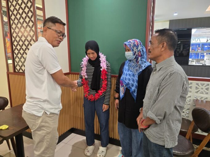 Tembus 16 Besar di ATF Malaysia , Pengprov Pelti Kepri Apresiasi Khansa Rahma Zahira