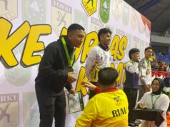 Karateka Kepri Muhammad Fadhil Wiryadinata Raih Perak di Kejurnas Karate 2025 di Riau
