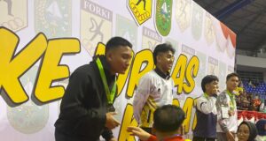 Karateka Kepri Muhammad Fadhil Wiryadinata Raih Perak di Kejurnas Karate 2025 di Riau