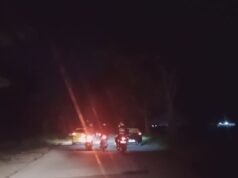 Puluhan Lampu Jalan S Parman Padam, Nyawa Pengendara Terancam Jalan Berlubang