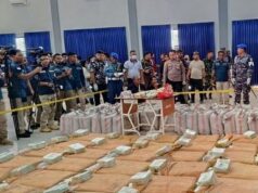 Pemusnahan Ribuan Kilogram Sabu dan Kokain Tangkapan di Perairan Karimun Digelar di Batam