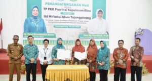 Sosialisasi Pendataan Keluarga Cinta Statistik, TP-PKK Kepri Gandeng IAI-MU