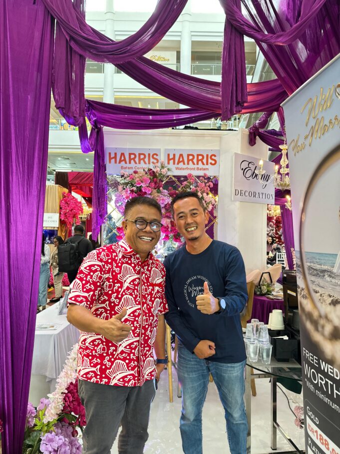 HARRIS Hotel Batam Center dan Resort Waterfront Gaet Pasar Mewah di Wedding Market 2025 Harris Hotel Batam Center dan Harris Resort Waterfront Batam, dua properti unggulan dari Ascott Group di Kepulauan Riau, dengan bangga mengumumkan partisipasi mereka dalam Wedding Market 2025