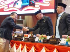Sekda Kepri dan Ketua DPRD Keepri Hadiri Paripurna Pandum Ranperda RPJMD 2025-2029