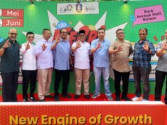Wagub Nyanyang Buka Kepri Creative Explore 2025: Dorong Ekonomi Kreatif Sejalan dengan Asta Cita Wakil Gubernur Kepulauan Riau, Nyanyang Haris Pratamura, hadir di Park Avenue Mall Kota Batam pada Sabtu (31/05) d