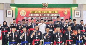 Wagub Nyanyang Hadiri Pengesahan dan Pelantikan Pengda IKSPI Kera Sakti Wakil Gubernur Kepulauan Riau, Nyanyang Haris Pratamura, menghadiri acara Pengesahan Tingkat 1 Angkatan 142 dan Tingkat 2 Angkatan 128