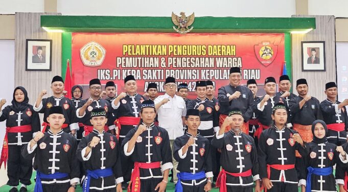 Wagub Nyanyang Hadiri Pengesahan dan Pelantikan Pengda IKSPI Kera Sakti Wakil Gubernur Kepulauan Riau, Nyanyang Haris Pratamura, menghadiri acara Pengesahan Tingkat 1 Angkatan 142 dan Tingkat 2 Angkatan 128