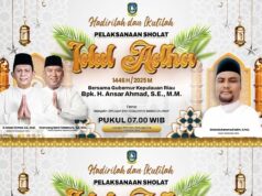 Gubernur Kepri akan Jadi Khatib di Tanjungpinang, Wagub Salat Idul Adha ke Anambas