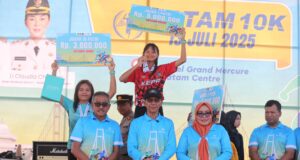 Inilah Juara Marathon 10 Kilometer di Grand Mercure Batam