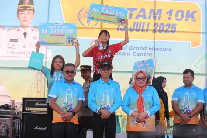 Inilah Juara Marathon 10 Kilometer di Grand Mercure Batam