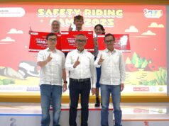 Kembangkan Budaya Keselamatan Berkendara di Safety Riding Camp 2025 Bersama Yayasan AHM Sebanyak 40 duta keselamatan berkendara Astra Honda mengikuti kalibrasi kemampuan dalam mengampanyekan keselamatan berkendara di AHM Safety Riding & Training Center, Deltamas, Cikarang