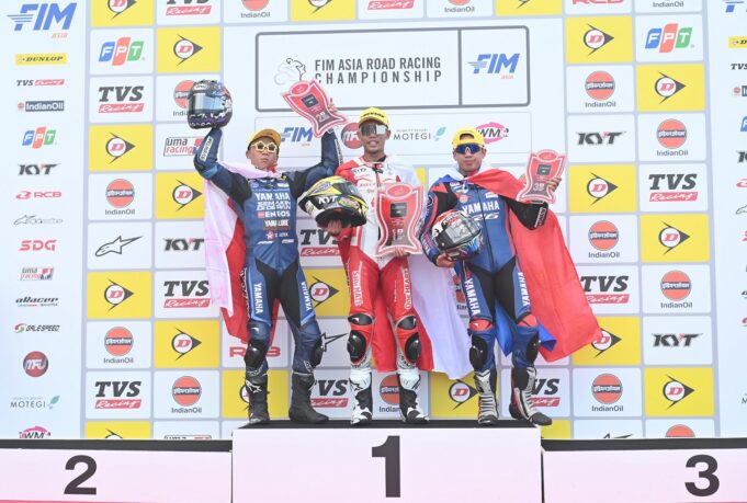 Podium Lagi, Pebalap Binaan Astra Honda Kencang melesat di Balapan Internasional