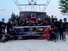 Anniversary ke-2 Respect di Batam, Aksi Solidaritas Driver Online Serukan Penegakan Tarif Resmi Komunitas pengemudi transportasi daring di Batam, Respect, merayakan hari jadinya yang ke-2 dengan meriah di Pantai Mutiara Kepri, Selasa (22/5).