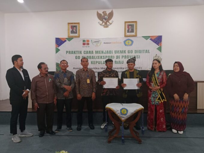 BPDP Dukung SAMADE Gelar Praktik Cara Menjadi UKMK Go Digital Go Global (Ekspor) di Provinsi Kepulauan Riau dan di MoU Bersama PT Zenlin Nusantara Lintas Asia