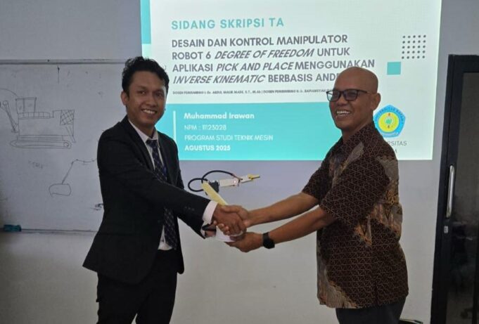 Mahasiswa Teknik Mesin Universitas Batam Ciptakan Inovasi Dari Limbah Jadi Solusi Untuk Industri dan UMKM