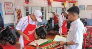 Capella Honda Kepri Dampingi Uji Kompetensi Keahlian SMKN 3 Batam, Cetak Lulusan Siap Kerja di Industri Otomotif