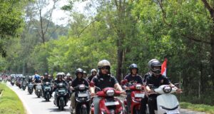 Convoy Merdeka: Bikers Honda Batam Kobarkan Semangat HUT RI ke-80