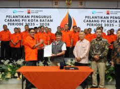 Hadiri Pelantikan PII, BP Batam Dukung Upaya Perkuat Peran Insinyur Lokal