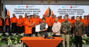Hadiri Pelantikan PII, BP Batam Dukung Upaya Perkuat Peran Insinyur Lokal