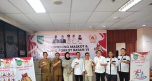 Peluncuran Maskot Belangkas, PORKOT VI Batam 2025 Diharapkan Jadi Ajang Pembinaan Atlet Potensial
