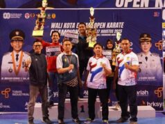 937 Atlet Ramaikan Wali Kota Batam Open Karate Championship 2025
