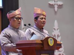 Wagub Nyanyang Harris sampaikan Pidato di Paripurna Peringatan Hari Jadi ke-23 Provinsi Kepri Wakil Gubernur Nyanyang Haris Pratamura menyampaikan pidato peringatan Hari Jadi Ke-23 Kepri yang merangkum capaian pembangunan, tantangan, serta arah kebijakan ke depan.