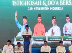 Ketua DPRD Kepri Iman Sutiawan Tegaskan Persatuan Lewat Doa Bersama dan Istighosah Akbar