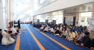 BP Batam Gelar Peringatan Maulid Nabi Muhammad SAW Badan Pengusahaan (BP) Batam melalui Badan Koordinasi Dakwah Islam (BKDI) BP Batam menggelar peringatan Maulid Nabi Besar Muhammad SAW 1447 H di Masjid Habibie, Kamis (18/9/2025).