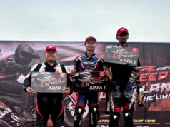 GTR150 Speed Challenge Panaskan Ajang Honda Exhibition di Kepulauan Riau