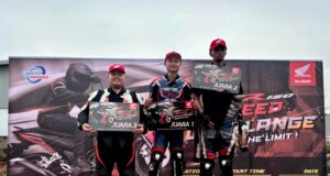 GTR150 Speed Challenge Panaskan Ajang Honda Exhibition di Kepulauan Riau