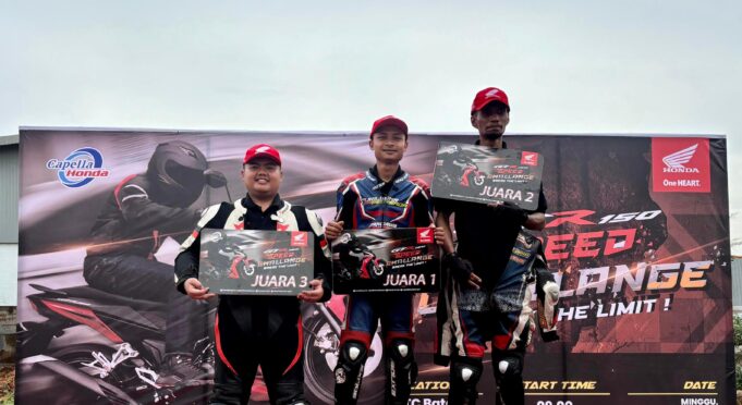 GTR150 Speed Challenge Panaskan Ajang Honda Exhibition di Kepulauan Riau