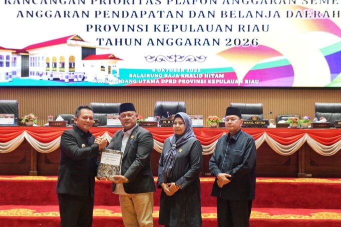 APBD Kepri 2026 Diproyeksikan Tembus Rp 3,7 Triliun
