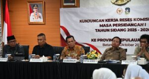 Gubernur Ansar Minta Dukungan Pembangunan Jembatan Batam – Bintan kepada Komisi V DPR RI