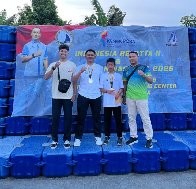 2 Atlet Layar Kepri Sabet Emas Pada Kejurnas Layar Series II di Jakarta