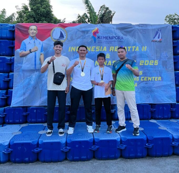 2 Atlet Layar Kepri Sabet Emas Pada Kejurnas Layar Series II di Jakarta