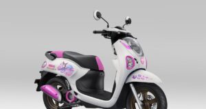 Edisi Terbatas, Kolaborasi Unik Honda Scoopy dengan Kuromi