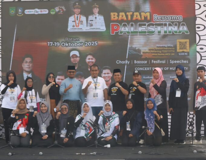 Lomba Hadroh Karang Taruna Diikuti Ratusan Pelajar: Bertema “Batam Bersama Palestina”