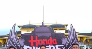 Bikers One Heart Community Kepri Ramaikan Honda Bikers Day Regional Sumatera 2025 di Istana Maimun Medan