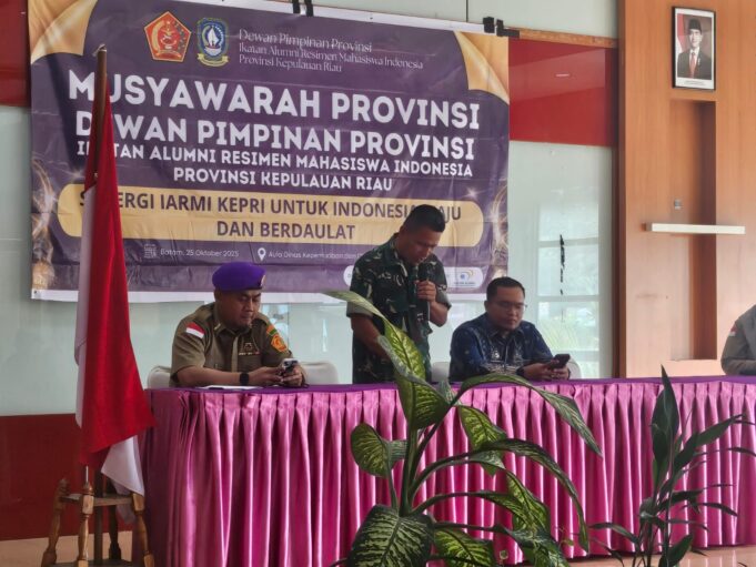 Musprov DPP IARMI Kepri Dibuka Resmi Sekretaris DPN IARMI Pusat Ahmad Riza Patria