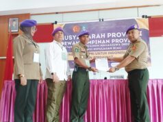 Agus Wibowo Nahkodai IARMI Kepri, Wagub Nyanyang: Jaga Semangat Kebersamaan Alumni Menwa