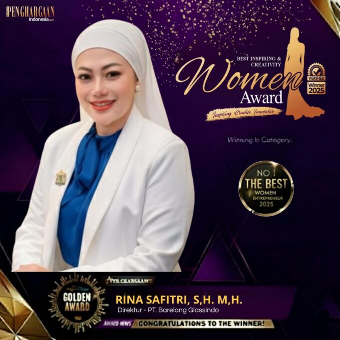 Rina Safitri, Sosok Tangguh di Balik Sukses Barelang Glassindo dan Penghargaan The Great Champions of Asia