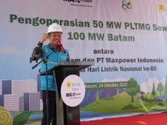 PLN Batam dan Maxpower Indonesia Resmikan Pengoperasian 50 MW PLTMG Batam: Wujud Sinergi Energi Andal di Hari Listrik Nasional ke-80