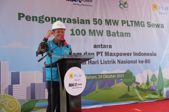 PLN Batam dan Maxpower Indonesia Resmikan Pengoperasian 50 MW PLTMG Batam: Wujud Sinergi Energi Andal di Hari Listrik Nasional ke-80